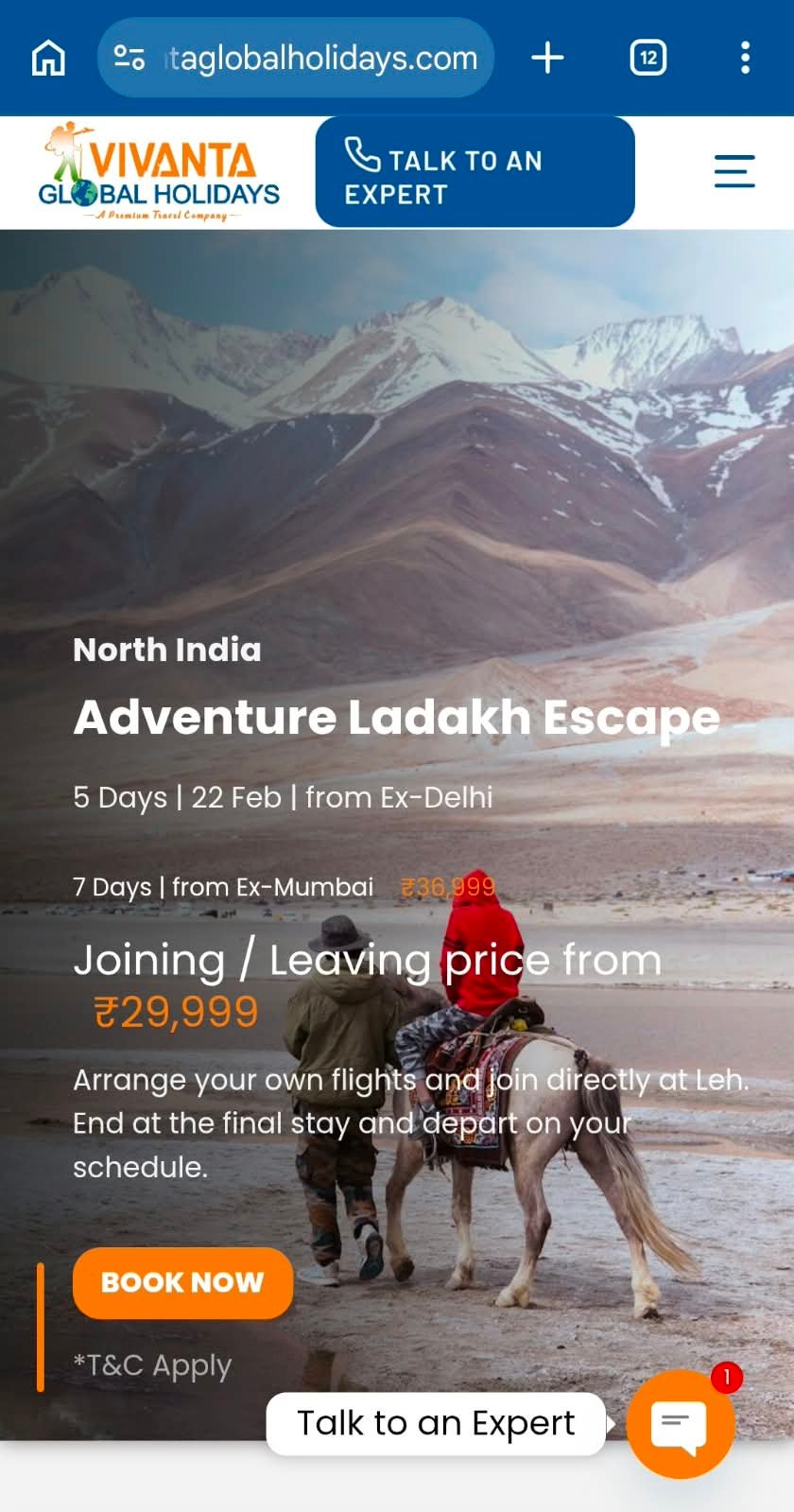 Vivanta Global Holidays
